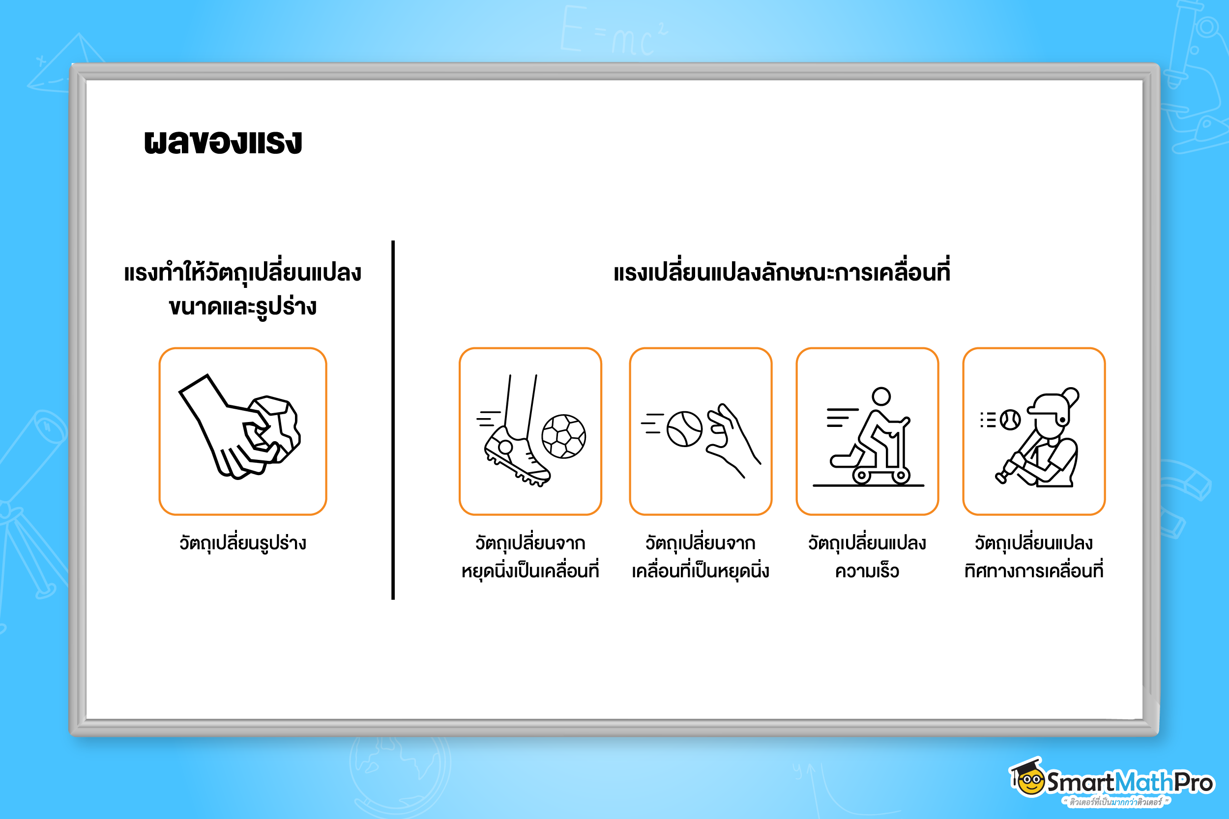 ผลของแรง